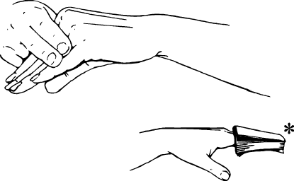 Finger extensor online strengthening